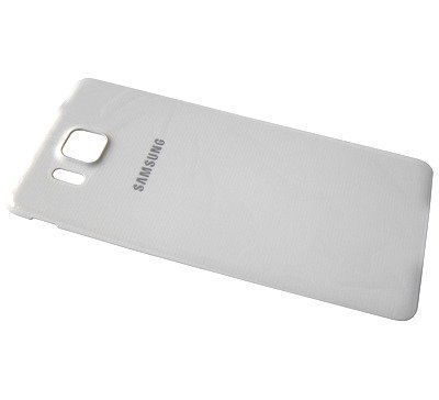 Akkukansi / Takakansi Samsung SM-G850F Galaxy Alpha valkoinen