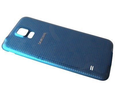 Akkukansi / Takakansi Samsung SM-G900F Galaxy S5 blue