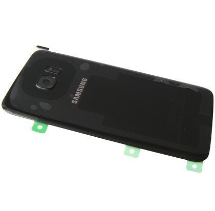 Akkukansi / Takakansi Samsung SM-G935 Galaxy S7 Edge musta