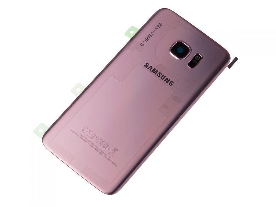 Akkukansi / Takakansi Samsung SM-G935 Galaxy S7 Edge ruusukulta