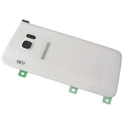Akkukansi / Takakansi Samsung SM-G935 Galaxy S7 Edge valkoinen