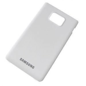 Akkukansi / Takakansi Samsung i9100 Galaxy S II valkoinen