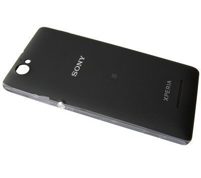 Akkukansi / Takakansi Sony C2004/ C2005 Xperia M Dual musta