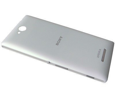 Akkukansi / Takakansi Sony C2304/ C2305 Xperia C valkoinen