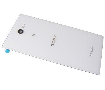 Akkukansi / Takakansi Sony D2302 Xperia M2 Dual/ D2303/ D2305/ D2306 Xperia M2 valkoinen