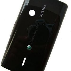 Akkukansi / Takakansi for Sony Ericsson E15i Xperia X8 musta