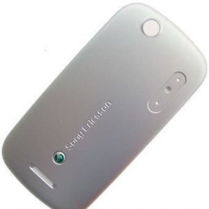 Akkukansi / Takakansi for Sony Ericsson W20 / W20i silver