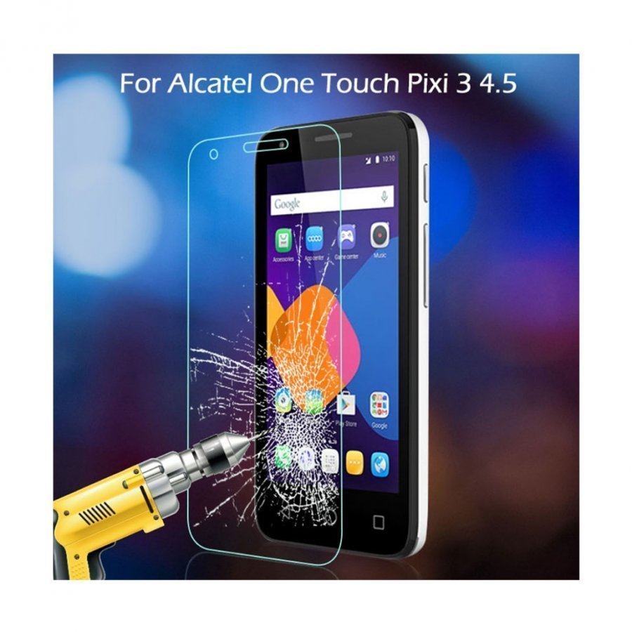 Alcatel One Touch Pixi 3 4.5 Karkaistu Lasi Näytönsuoja