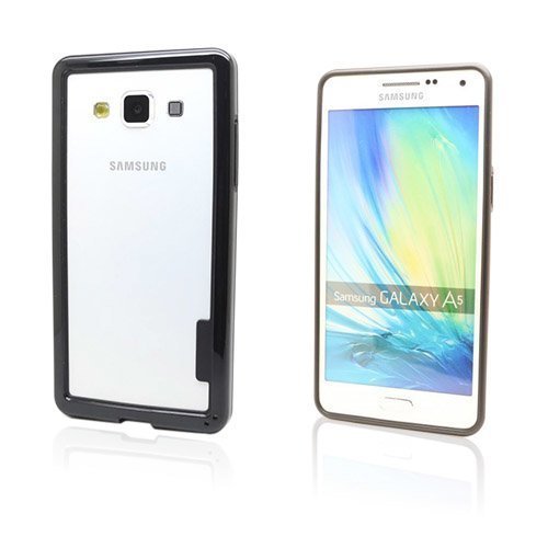 Alkio Samsung Galaxy A5 Bumper + Tpu Suojakuori Musta