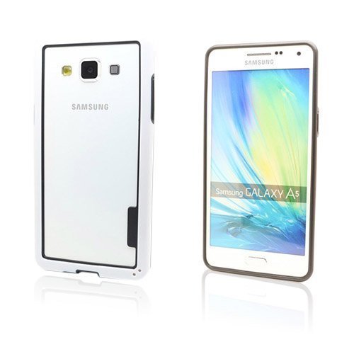 Alkio Samsung Galaxy A5 Bumper + Tpu Suojakuori Valkoinen