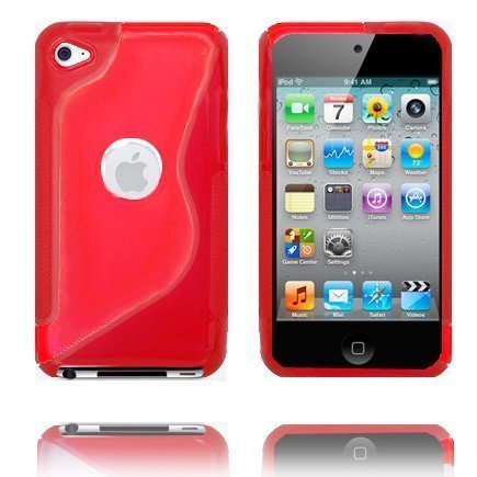 Allcolor Logocut S-Line Punainen Ipod Touch 4 Suojakuori