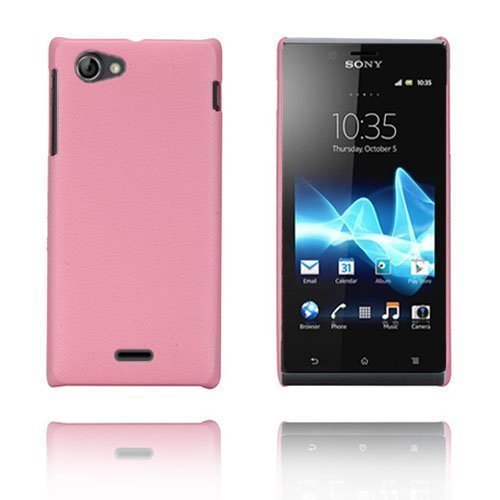 Alpha Pinkki Sony Xperia J Suojakuori