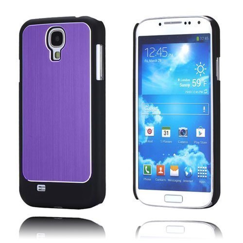 Alu-Back Violetti Samsung Galaxy S4 Suojakotelo