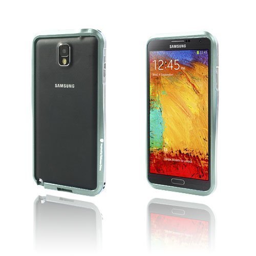 Alu Bumper Hopea Samsung Galaxy Note 3 Alumiininen Bumper Suojakehys