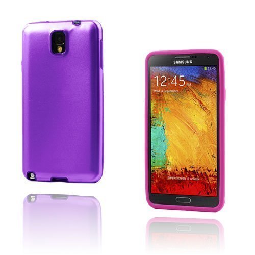 Alu Guard Samsung Galaxy Note 3 Alumiinikuori Violetti