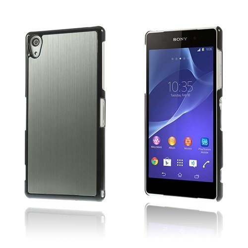 Alu Plate Harmaa Sony Xperia Z2 Suojakuori