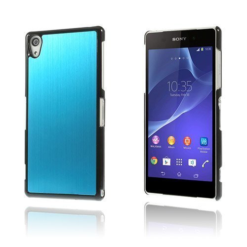 Alu Plate Vaalea Sininen Sony Xperia Z2 Suojakuori