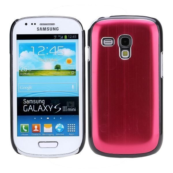 Alu Shell Punainen Samsung Galaxy S3 Mini Suojakuori