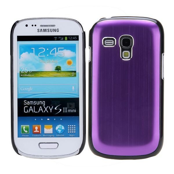 Alu Shell Violetti Samsung Galaxy S3 Mini Suojakuori