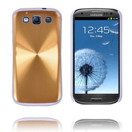 Alu Shield Kulta Samsung Galaxy S3 Suojakuori