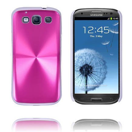 Alu Shield Kuuma Pinkki Samsung Galaxy S3 Suojakuori