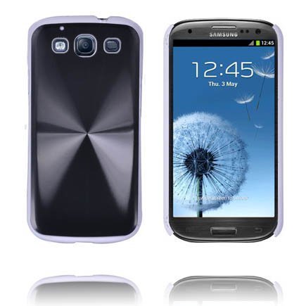 Alu Shield Musta Samsung Galaxy S3 Suojakuori