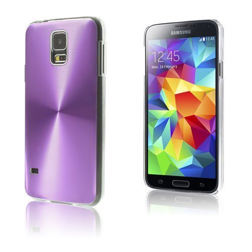 Alu Shield Purppura Samsung Galaxy S5 Suojakuori