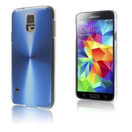 Alu Shield Sininen Samsung Galaxy S5 Suojakuori
