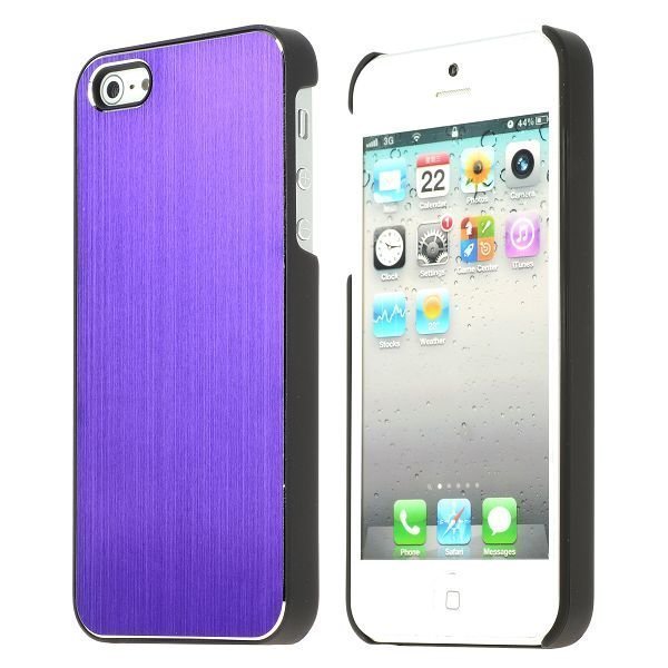 Alu Shield Violetti Iphone 5 Suojakuori