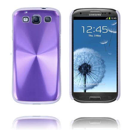 Alu Shield Violetti Samsung Galaxy S3 Suojakuori