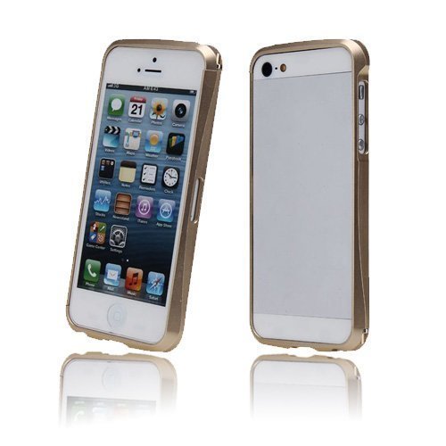 Alucurve Kultainen Iphone 5 Alumiininen Bumper Suojakehys