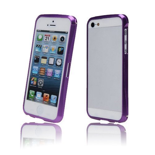 Alucurve Violetti Iphone 5 Alumiininen Bumper Suojakehys