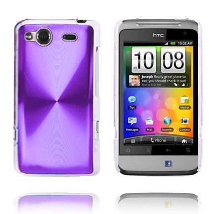 Alumiini Suojus Violetti Htc Salsa Suojakuori