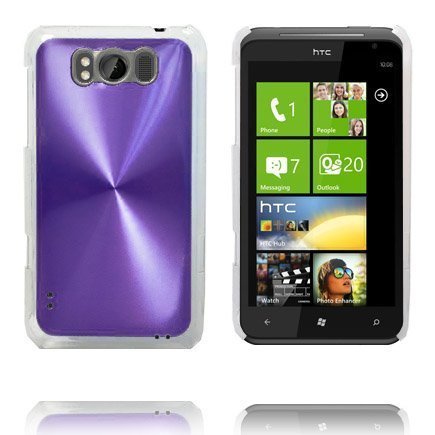 Alumiini Suojus Violetti Htc Titan Suojakuori