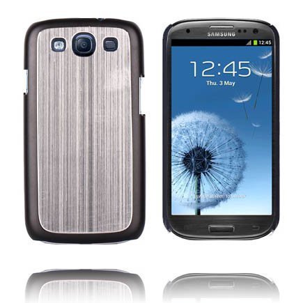 Alumiininen Tausta Ver. Iii Hopea Samsung Galaxy S3 Suojakuori