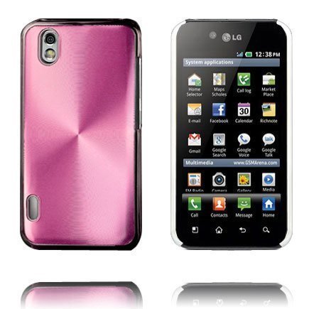 Alumiinisuoja Pinkki Lg Optimus Black Suojakuori