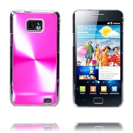 Alumiinisuoja Pinkki Samsung Galaxy S2 Suojakuori