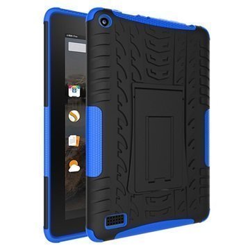 Amazon Fire 7 Anti-Slip Hybrid Case Black / Blue