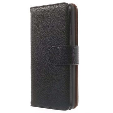 Amazon Fire Phone Wallet Nahkakotelo Musta