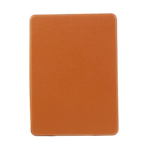 Amazon Kindle Paperwhite 3 / 2 / 1 Litsi Pintainen Nahkakotelo Läpällä Oranssi
