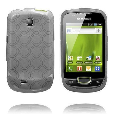 Amazona Harmaa Samsung Galaxy Mini S5570 Silikonikuori