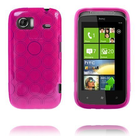 Amazona Pinkki Htc 7 Mozart Hd3 Suojakuori