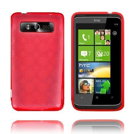 Amazona Punainen Htc 7 Trophy Silikonikuori