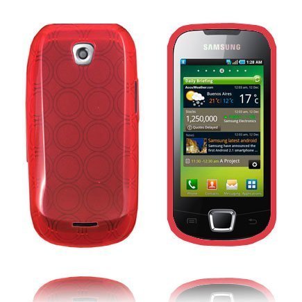 Amazona Punainen Samsung Galaxy 3 Silikonikuori