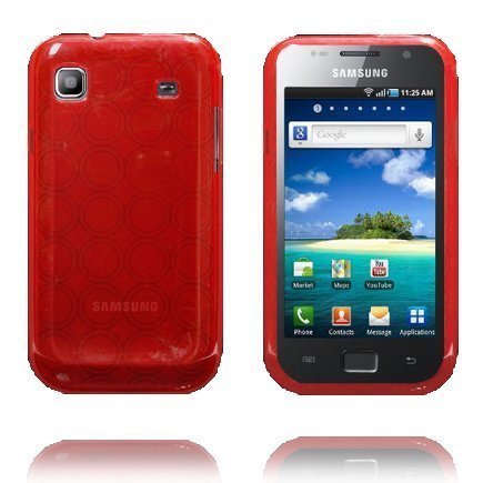 Amazona Punainen Samsung Galaxy Sl Silikonikuori