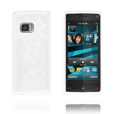 Amazona Valkoinen Nokia X6 Silikonikuori
