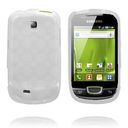 Amazona Valkoinen Samsung Galaxy Mini S5570 Silikonikuori