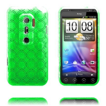 Amazona Vihreä Htc Evo 3d Silikonikuori