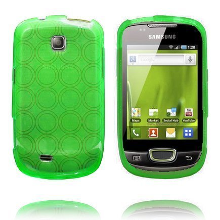 Amazona Vihreä Samsung Galaxy Mini S5570 Silikonikuori