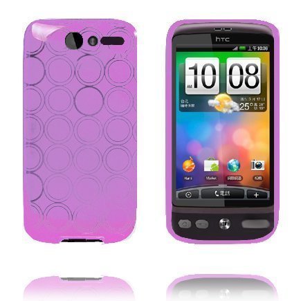 Amazona Violetti Htc Desire G7 Silikonikuori